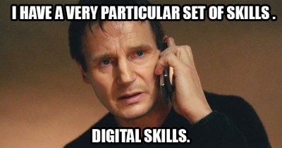 digital skills meme
