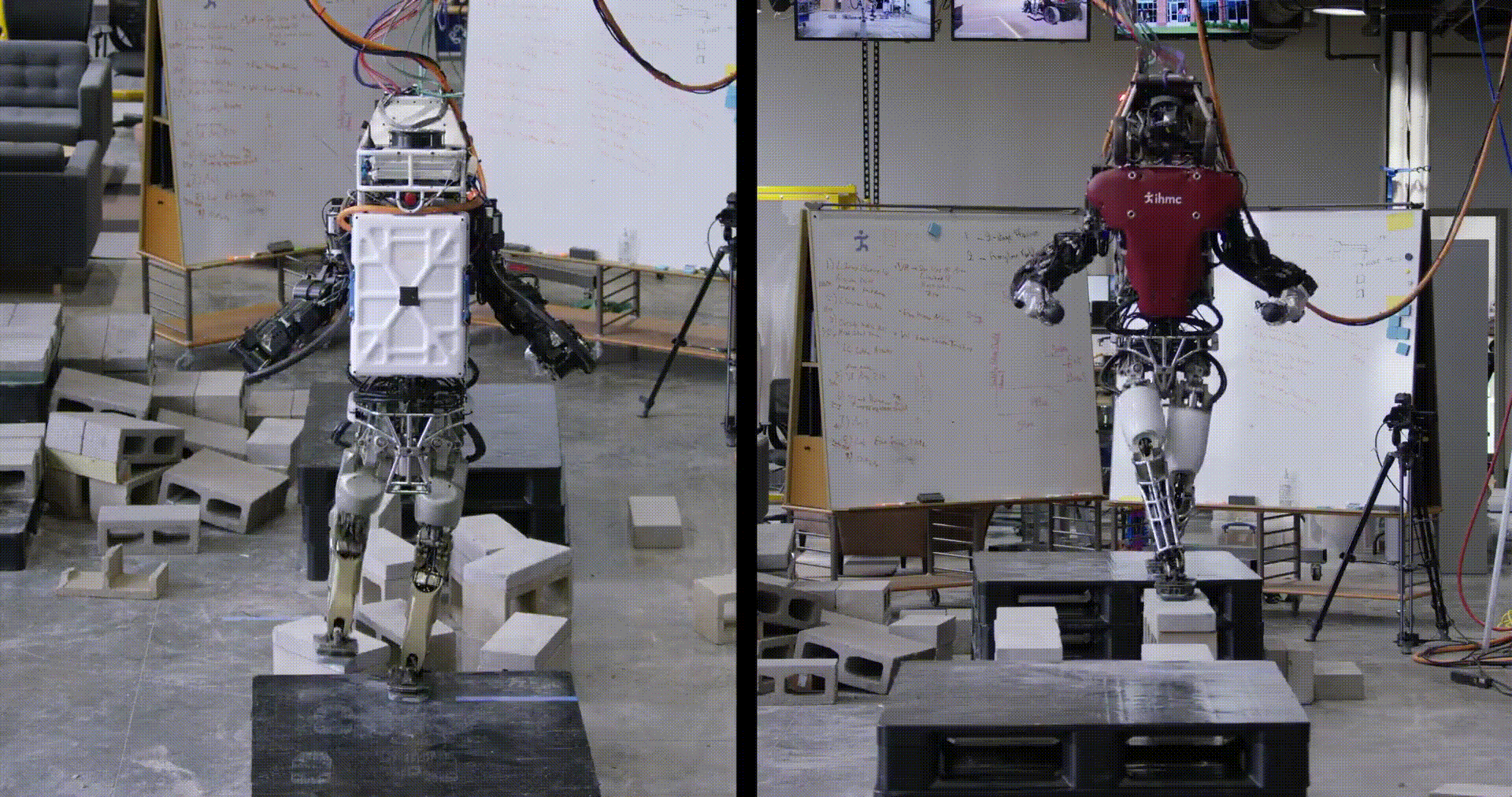 Роботов NASA научили ходить по узким доскам и «развалинам»