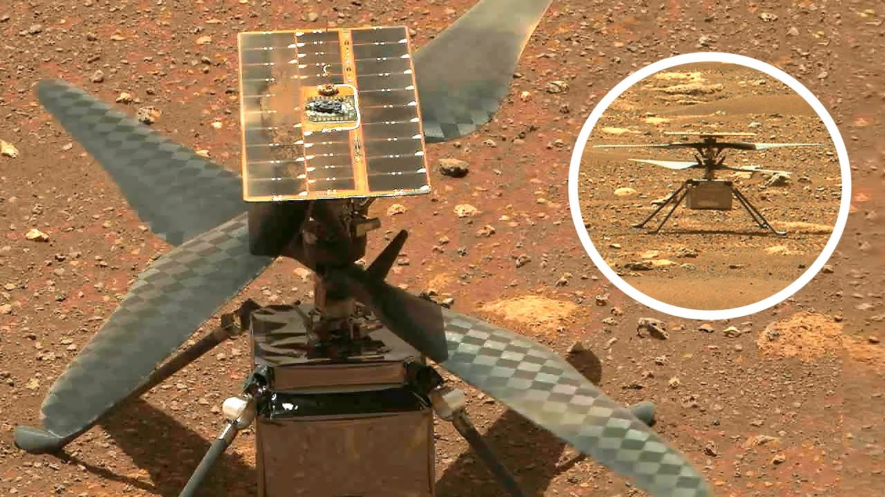 NASA запустили вертолёт Ingenuity в первый полёт на Марсе