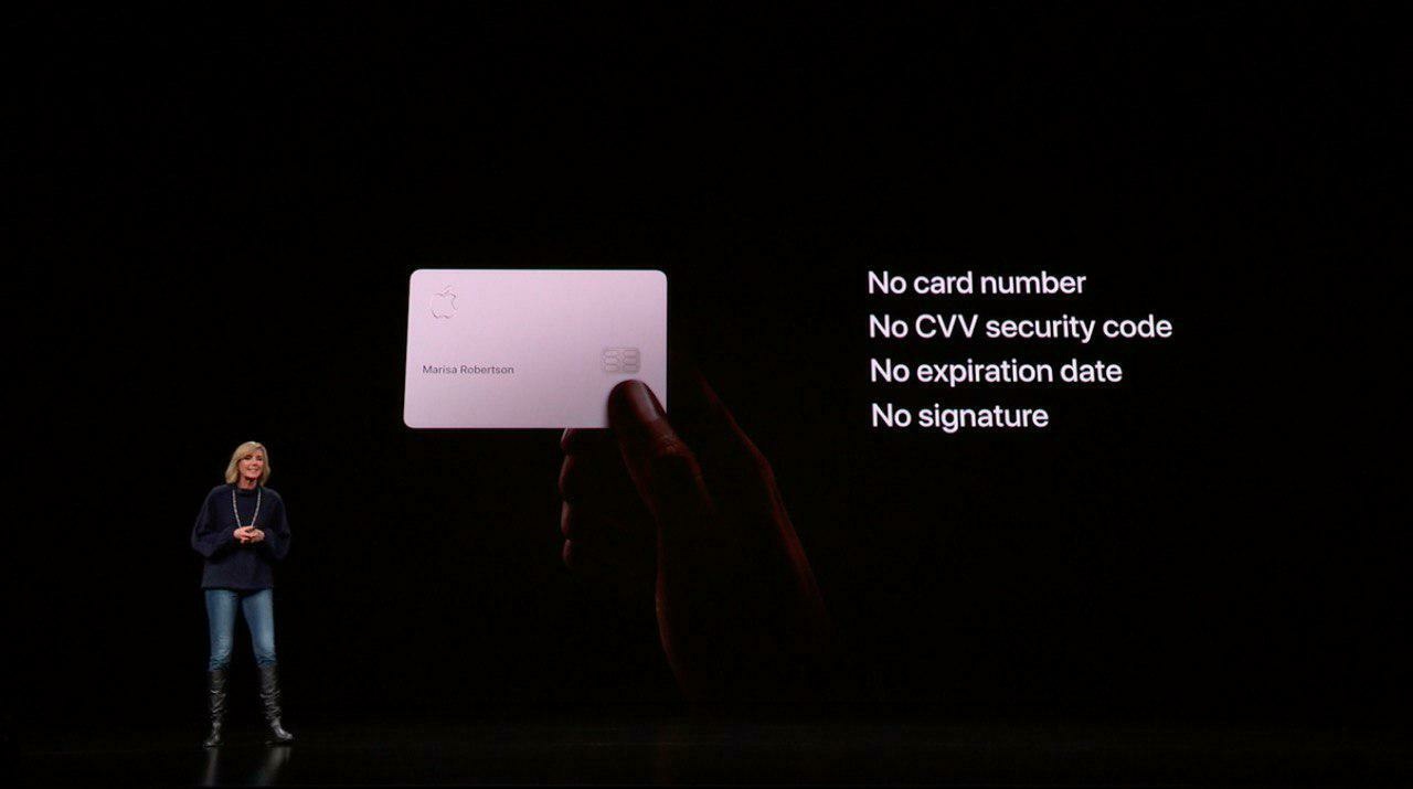 Apple анонсировала банковскую карту Apple Card