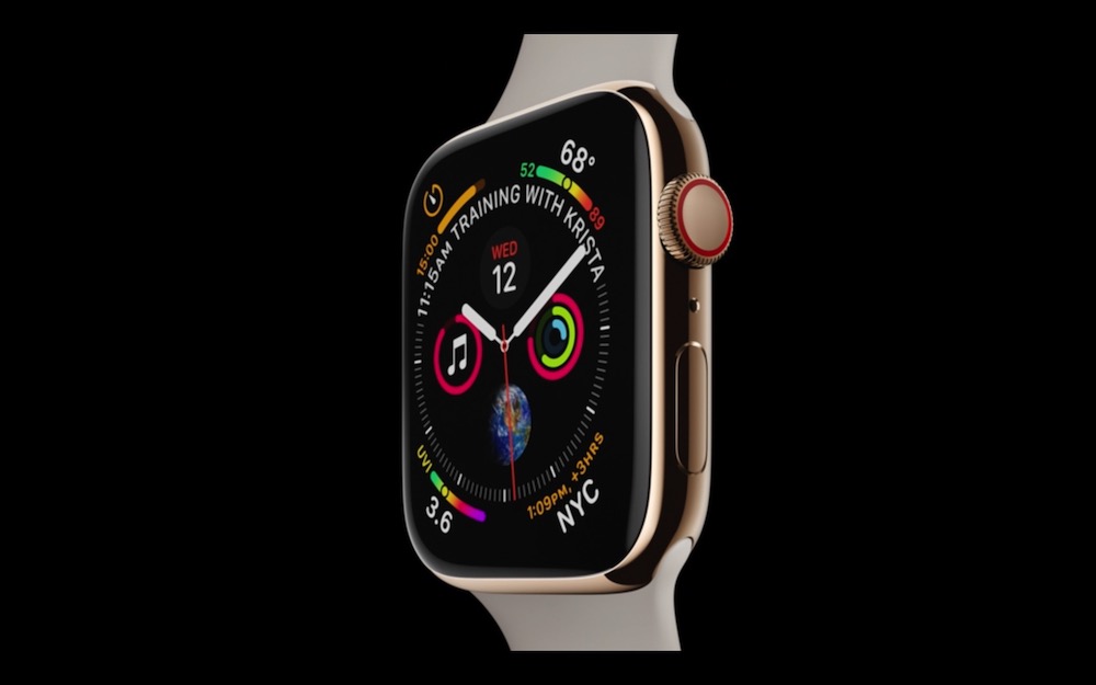 Apple представила новые Apple Watch Series 4 с экраном без рамок