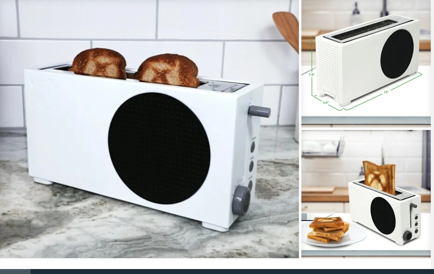 Microsoft выпустила в США тостер в стиле Xbox Series S